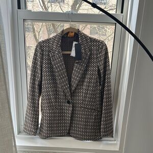 Geometric Patterned Women's Blazer brand new